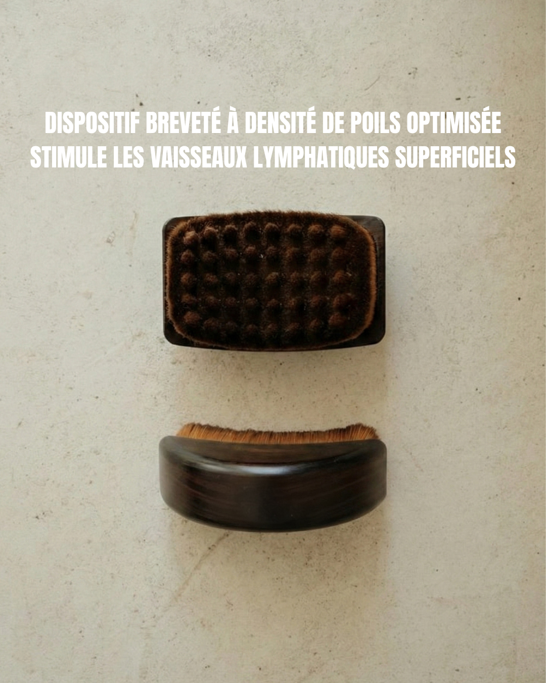 BROSSE LYMPHATIQUE VISAGE