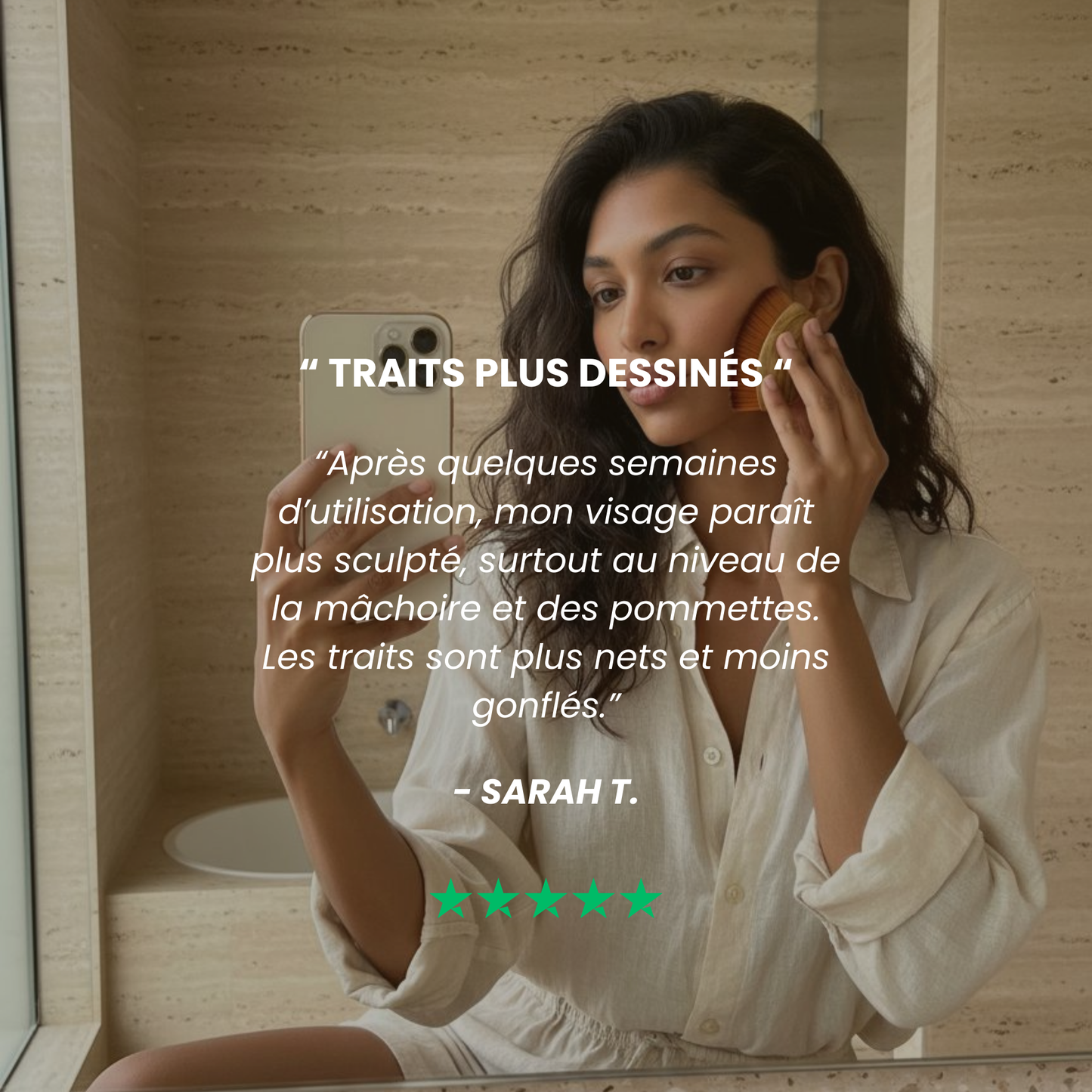 BROSSE LYMPHATIQUE VISAGE